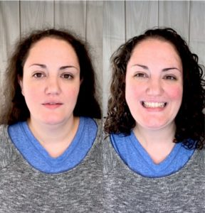 Stefanie, Before &amp; After her makeover!