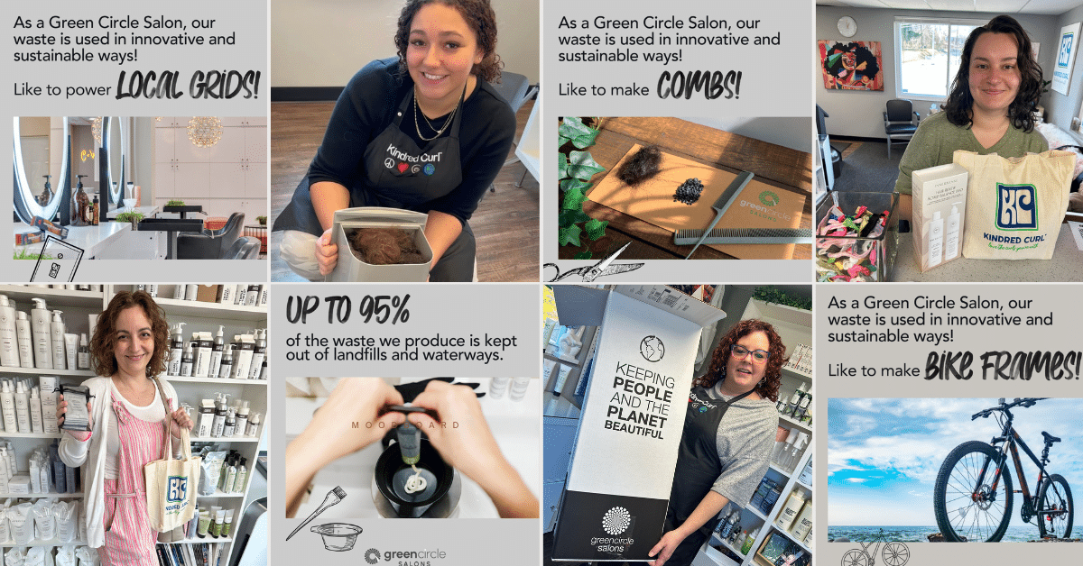 Build a sustainable curly hair routine at Kindred Curl Salon in Pittsburgh