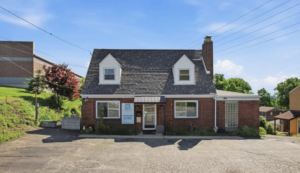 Front of building for sale in Pittsburgh, Pennsylvania